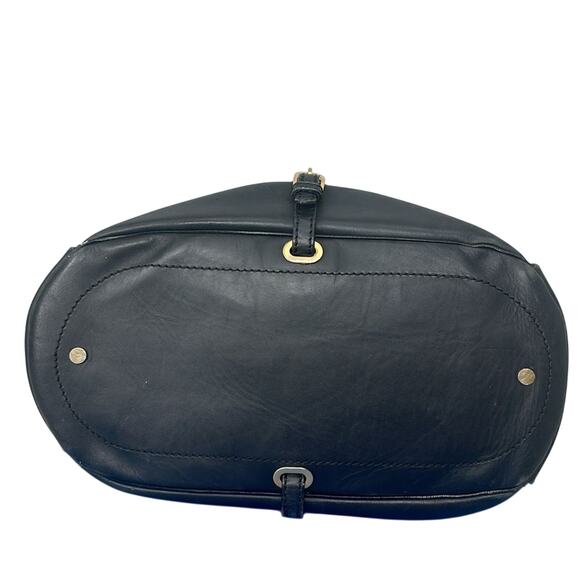 Jimmy Choo. Black leather with gold trim.  Excellent condition - Picture 8 of 16